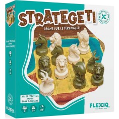 Strategeti - Jeu de Stratégie - 2 joueurs - Jeu de Société - Flexiq