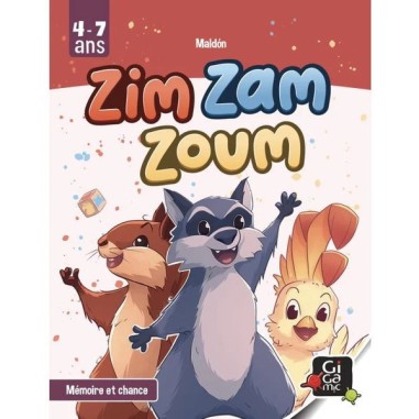 Zim Zam Zoum - Jeu de Société - Jeu pour Enfants - Gigamic