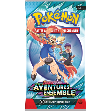 Pokémon : Booster à l'unité EV09 Aventures Ensemble