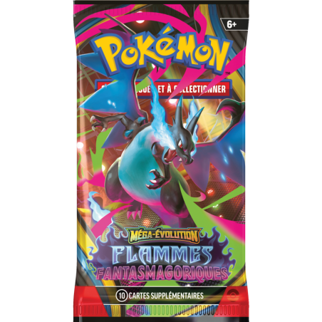 Pokémon : Pack 36 Boosters ME02 Flammes Fantasmagoriques