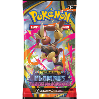 Pokémon : Pack 36 Boosters ME02 Flammes Fantasmagoriques