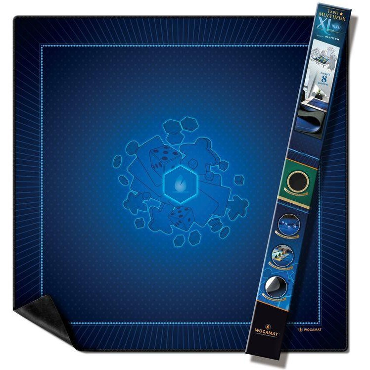 Tapis Multijeux Xl Bleu Taille 3 92X92 Cm Wogamat