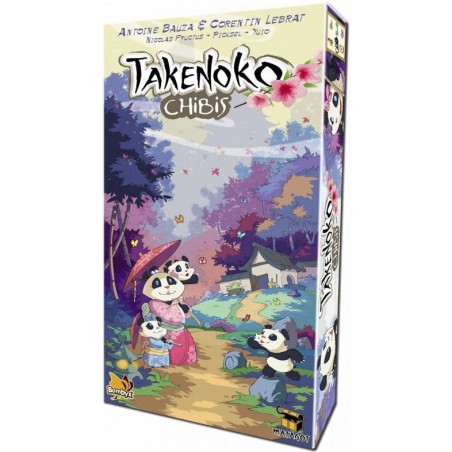 Extension chibis Takenoko - jeu de plateau et de stratégie - Asmodée - Bombyx Et Matagot