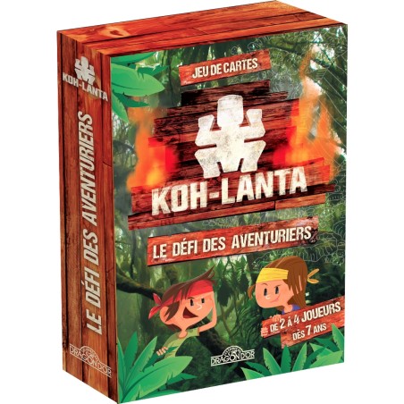 Koh-Lanta - Le Jeu de Cartes: le Jeu des Aventuriers - 404 Editions - Jeux de société - 404 On Board