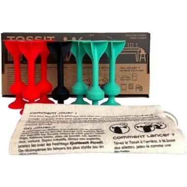 Tossit : Rouge - Cyan - Jeu classique