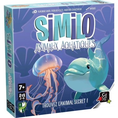 Similo Animaux Aquatiques - Jeu de Société - Gigamic