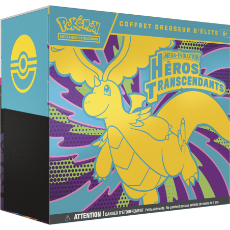 Pokémon : Etb ME2.5 Héros Transcendants - Méga-Dracolosse‑Ex