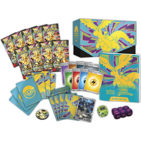 Pokémon : Etb ME2.5 Héros Transcendants - Méga-Dracolosse‑Ex