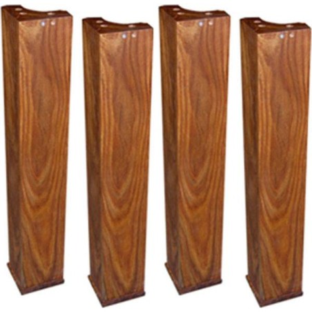 Pieds Haut Carrom - Acacia - Carrom Art