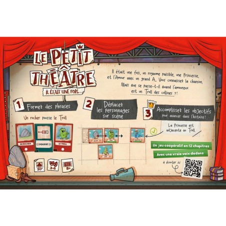 Le Petit Théâtre - Jeu Enfants - Dès 8 ans - Jeu de Société - Lumberjacks Studio