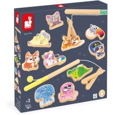 Pinces à la ligne Applepop - Janod 2