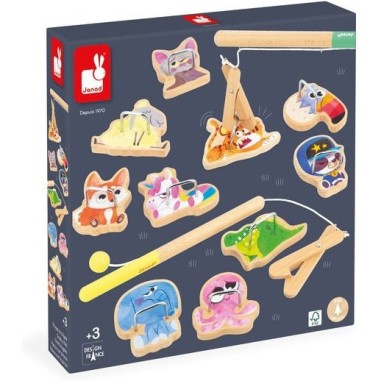 Pinces à la ligne Applepop - Janod