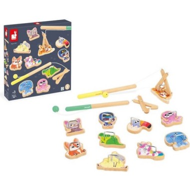 Pinces à la ligne Applepop - Janod