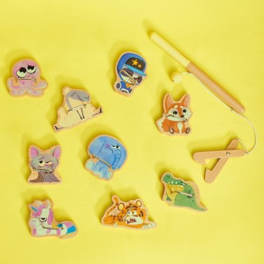 Pinces à la ligne Applepop - Janod