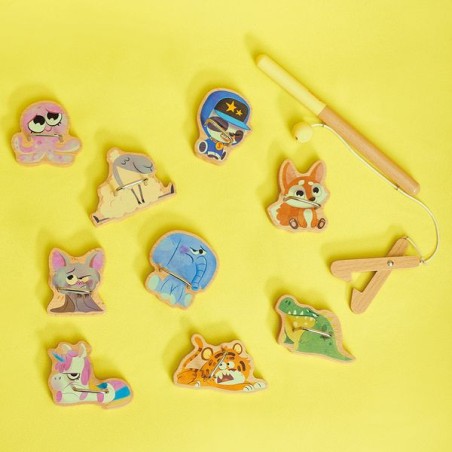 Pinces à la ligne Applepop - Janod