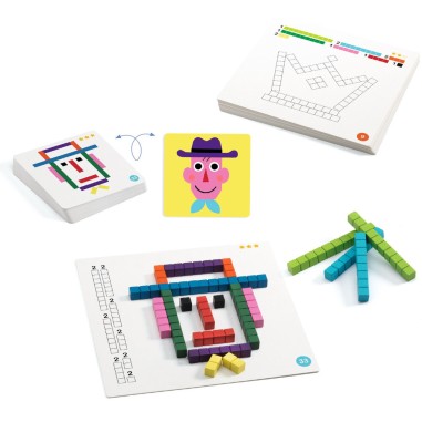 Jeu de reproduction d'image : batonnix - Djeco