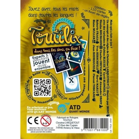 Toutilix - Jeu de société - Christine Larquetout