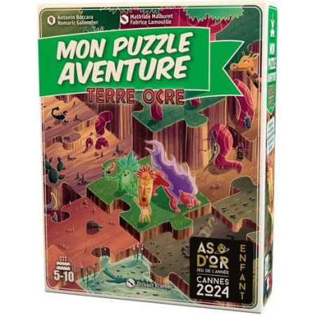 Mon Puzzle Aventure : Voyage en Terre Ocre - Jeux de société - Game Flow