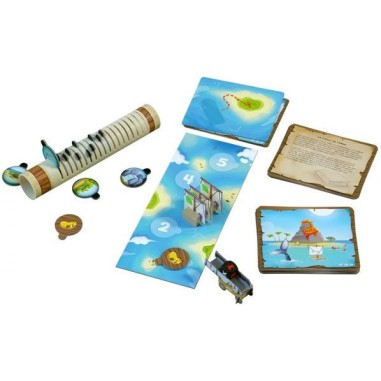 Île en Vue : Moussaillons ! - Jeu de Société pour Enfants - Gigamic