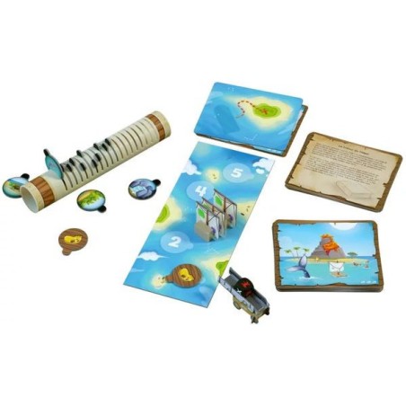 Île en Vue : Moussaillons ! - Jeu de Société pour Enfants - Gigamic