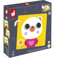Jeu Magnétique - L'Ours des Émotions : Jouets Magnétiques - Janod 2