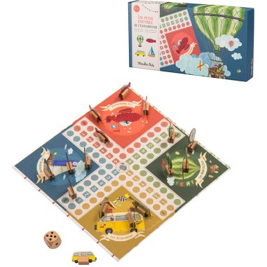 Jeu de petits chevaux Le Jardin du Moulin - Moulin Roty