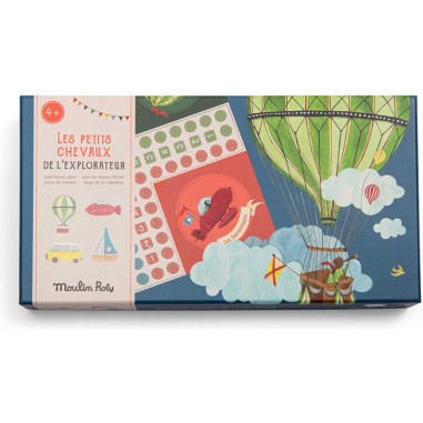 Jeu de petits chevaux Le Jardin du Moulin - Moulin Roty