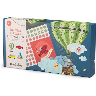 Jeu de petits chevaux Le Jardin du Moulin - Moulin Roty