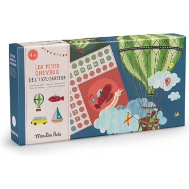 Jeu de petits chevaux Le Jardin du Moulin - Moulin Roty