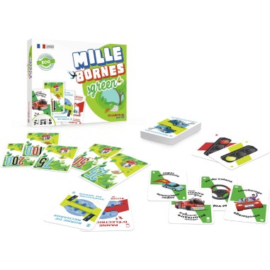 Mille Bornes Green - Jeux de société - / TF1 Game - Dujardin