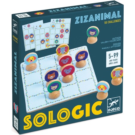 Zizanimal - Sologic - Jeux enfants - Djeco