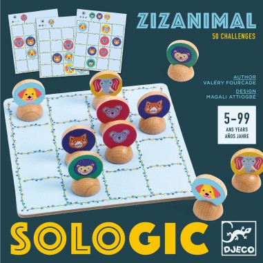 Zizanimal - Sologic - Jeux enfants - Djeco