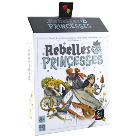 Rebelles Princesses - Jeu de Société - Jeu de Plis - Gigamic
