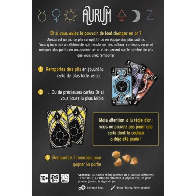 Aurum - Jeu de Société - Jeu de Cartes - Gigamic