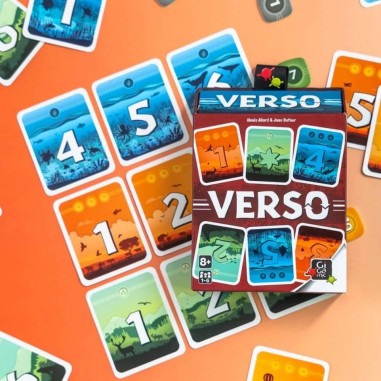 Verso - Jeu de Société - Jeu de Cartes - Gigamic