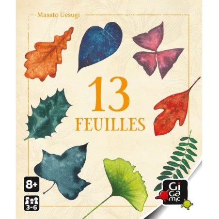 13 Feuilles - Jeu de Société - Jeu de Cartes - Gigamic