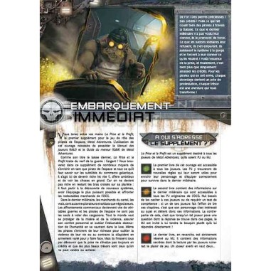 Metal Adventures - La Prise & Le Profit - Jeu de rôle - Open Sesame Games