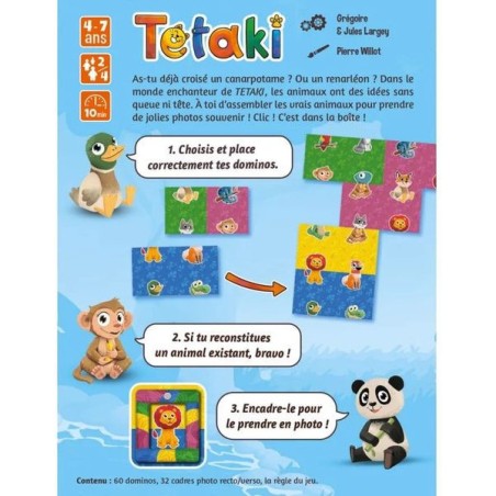 Tetaki - Jeu de Société Junior - Gigamic