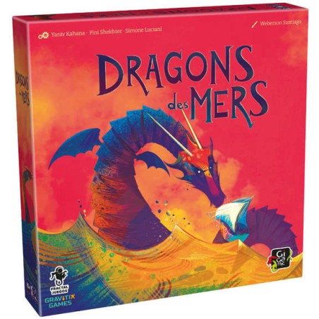 Dragons des Mers - Jeu de Société - Jeu de Placement - Gigamic