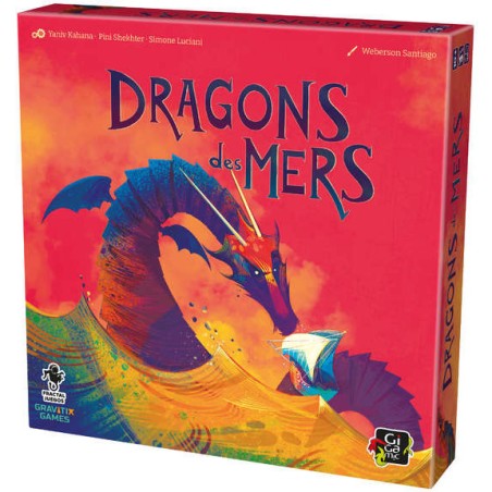 Dragons des Mers - Jeu de Société - Jeu de Placement - Gigamic