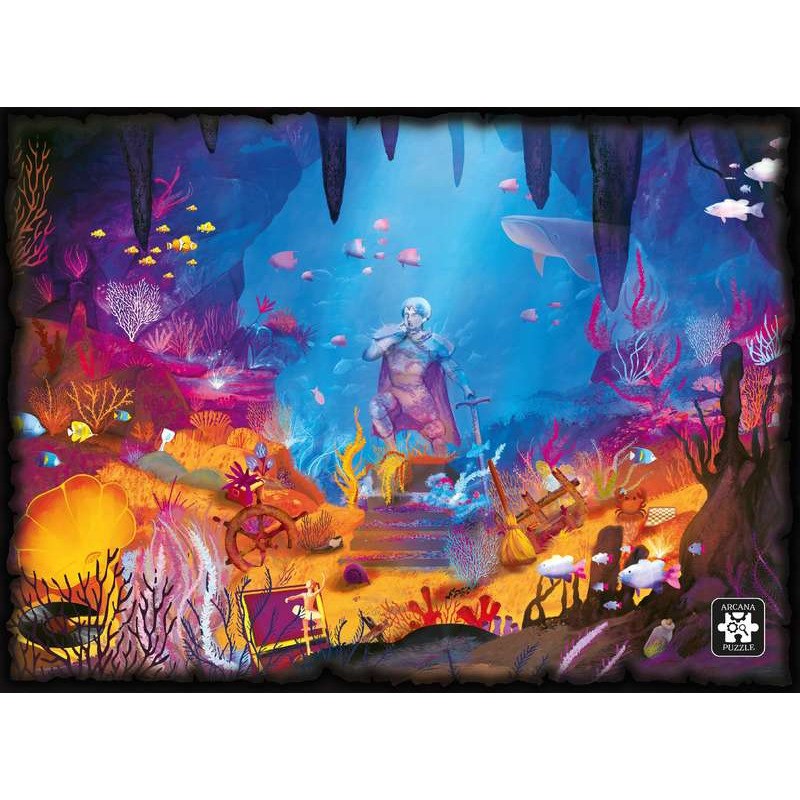 Puzzle 1000 pièces Arcana : Les TrÉSors De La Petite SirÈNe Arcana Pu