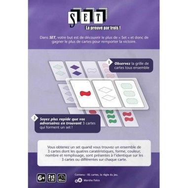 Set : la preuve par trois