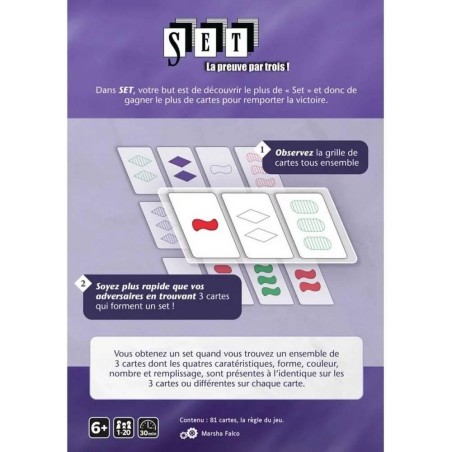 Set : la preuve par trois