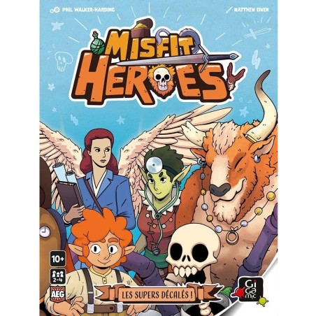 Misfit Heroes - Jeu de Société - Gigamic