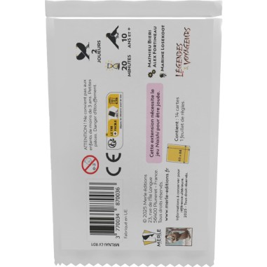 Naishi - Légendes & Voyageurs - Merle Editions - Jeux de société - Formula Games