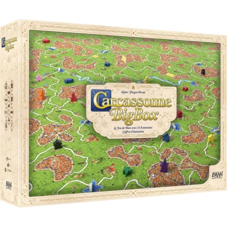 Carcassonne: Big Box 2021 - Jeux de société - Hans im Gluck