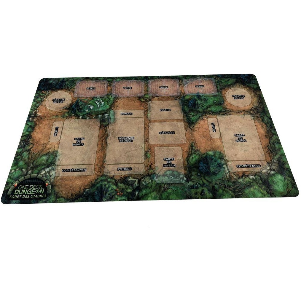 Tapis de jeu One deck dungeon Playmat Nuts Publishing
