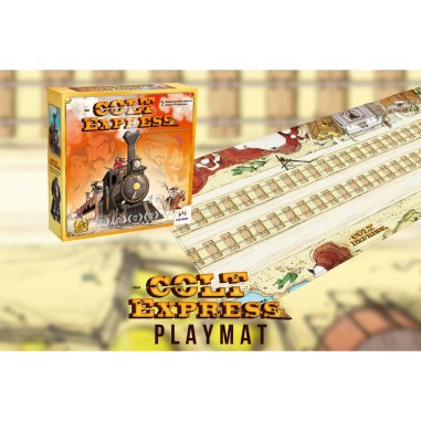 Colt Express - Tapis de Jeu - Wogamat - Ludonaute