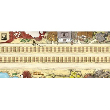 Colt Express - Tapis de Jeu - Wogamat - Ludonaute