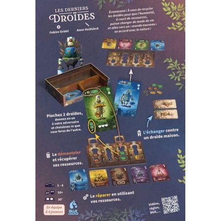 Les Derniers Droïdes - Jeu de Société - Blue Cocker